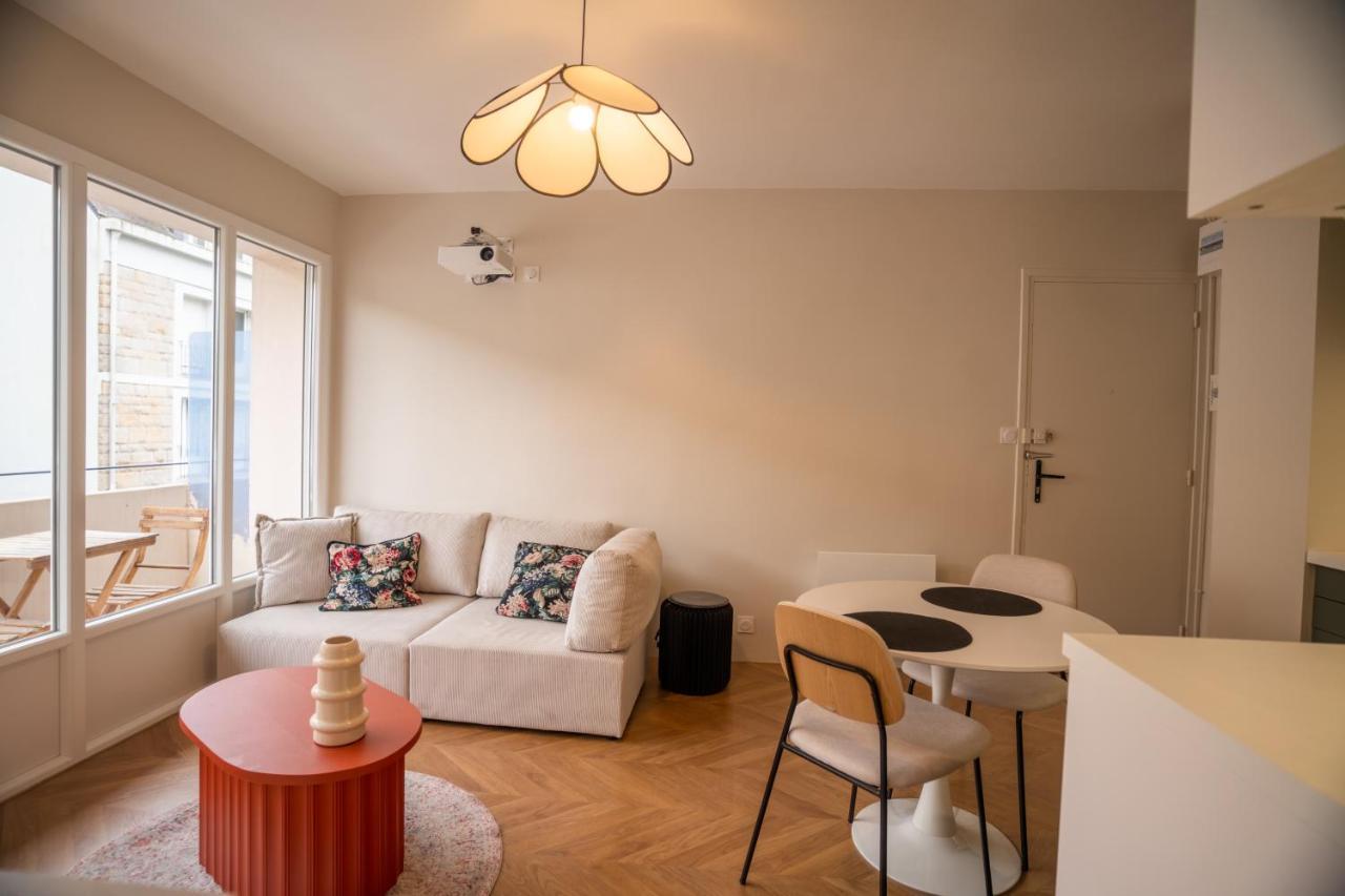 カンペールT2 Plein Sud - Parking - Balcon Vue Odet - Renove Par Un Architecteアパートメント エクステリア 写真